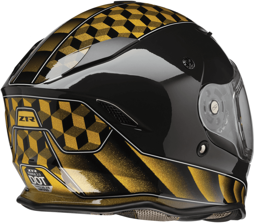 Z1R 0101-17113 Nemesis Helmet - Thunderbird - Yellow - 2XL — image 4 of 4