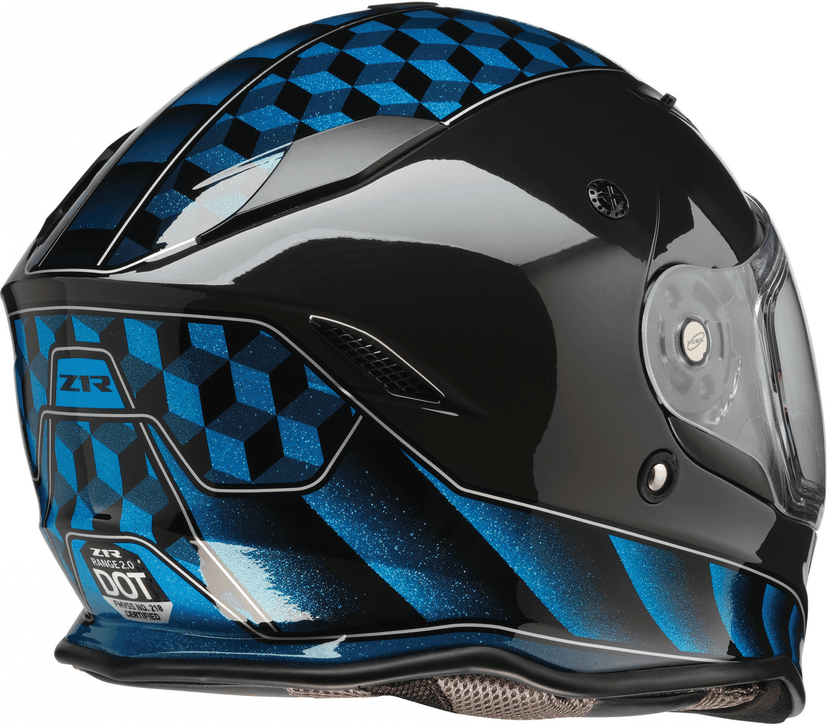 Z1R 0101-17114 Nemesis Helmet - Thunderbird - Blue - XS — image 4 of 4