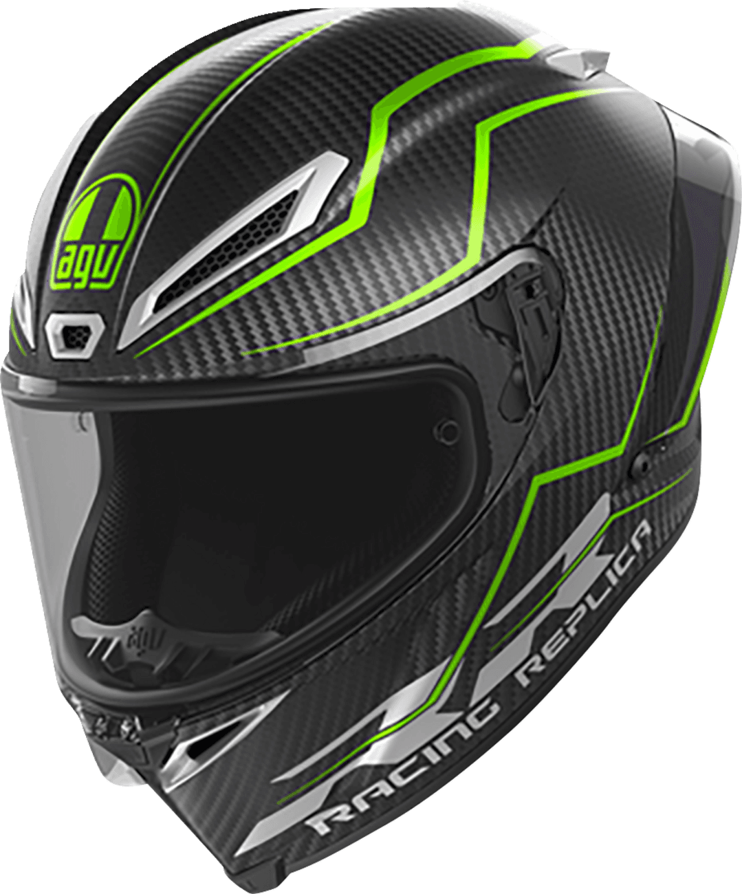AGV 0101-17128 Pista GP RR Helmet - Performante - Carbon/Lime - XL