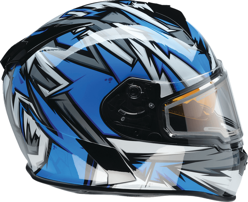 Z1R 0101-17202 Warrant Snow Helmet - Neuron - Blue/White - 2XL — image 3 of 8