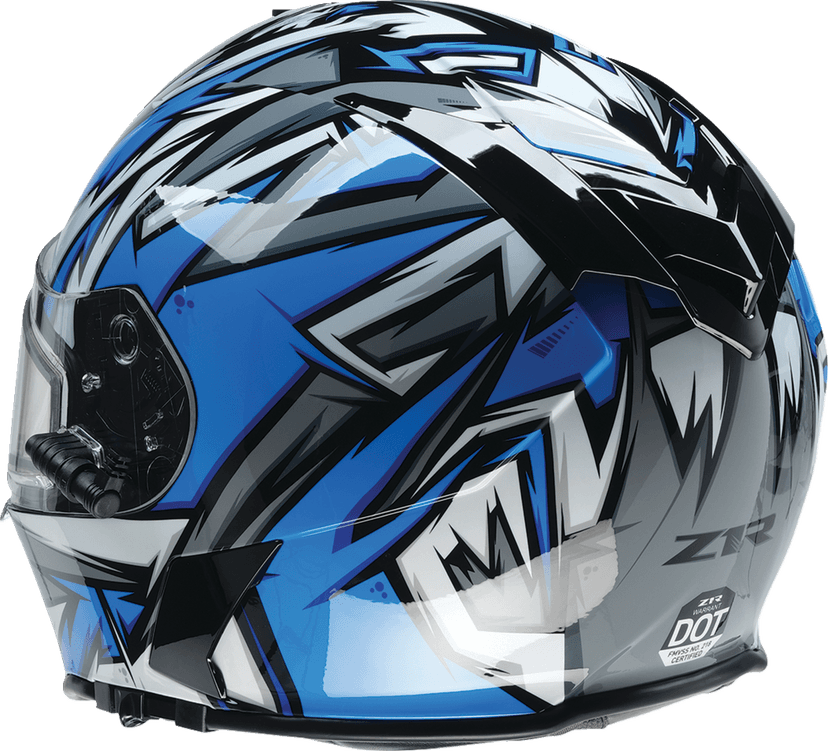 Z1R 0101-17202 Warrant Snow Helmet - Neuron - Blue/White - 2XL — image 5 of 8