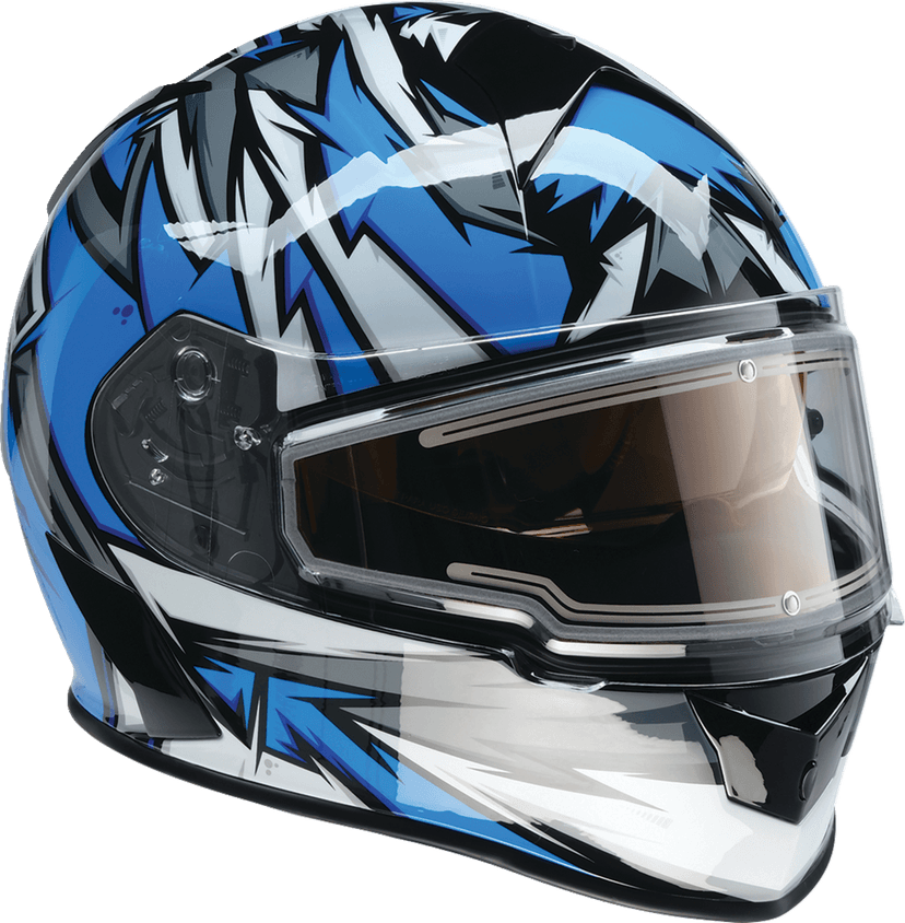 Z1R 0101-17202 Warrant Snow Helmet - Neuron - Blue/White - 2XL — image 6 of 8
