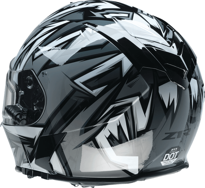 Z1R 0101-17207 Warrant Snow Helmet - Neuron - Gray/White - XL — image 8 of 8