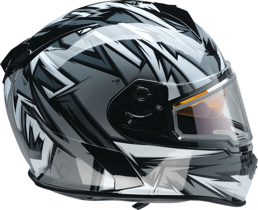 Z1R 0101-17208 Warrant Snow Helmet - Neuron - Gray/White - 2XL — image 4 of 8