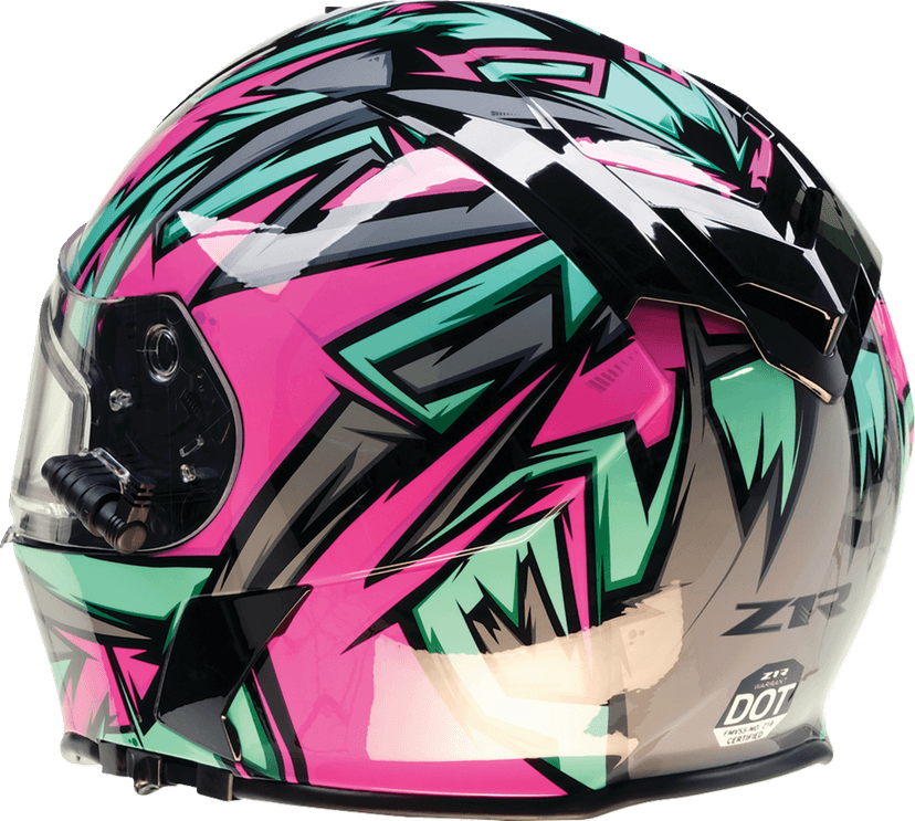 Z1R 0101-17209 Warrant Snow Helmet - Neuron - Pink/Teal - XS — image 3 of 8