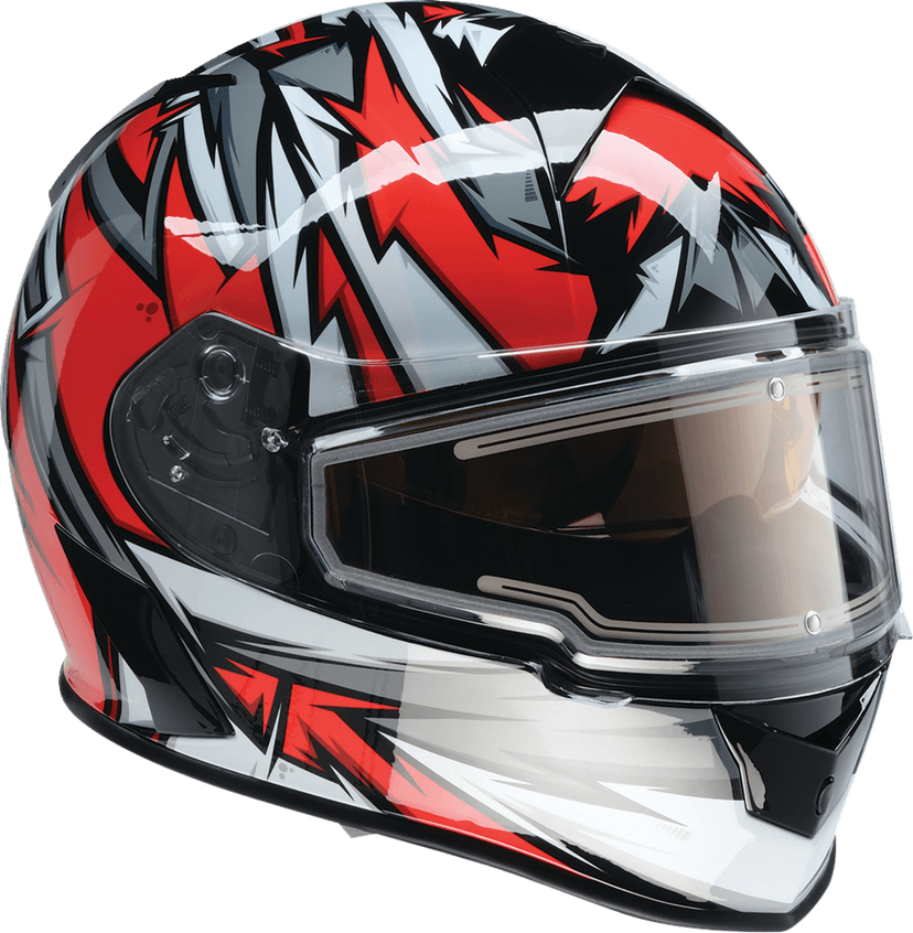 Z1R 0101-17219 Warrant Snow Helmet - Neuron - Red/White - Medium — image 5 of 8