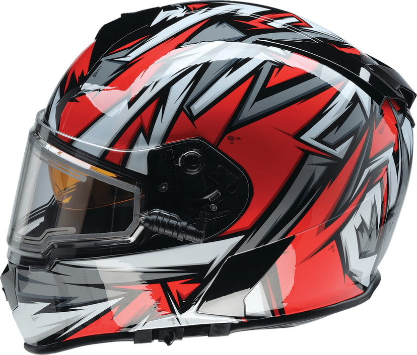 Z1R 0101-17219 Warrant Snow Helmet - Neuron - Red/White - Medium — image 7 of 8