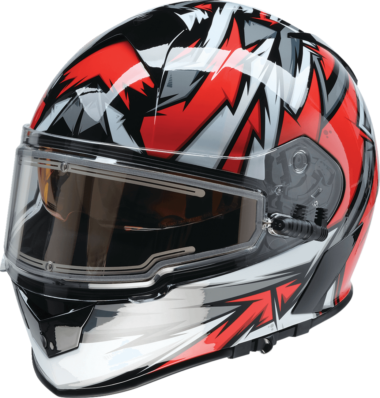 Z1R 0101-17220 Warrant Snow Helmet - Neuron - Red/White - Large
