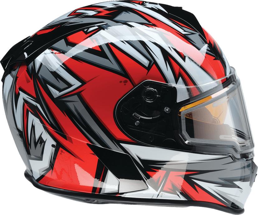 Z1R 0101-17221 Warrant Snow Helmet - Neuron - Red/White - XL — image 8 of 8