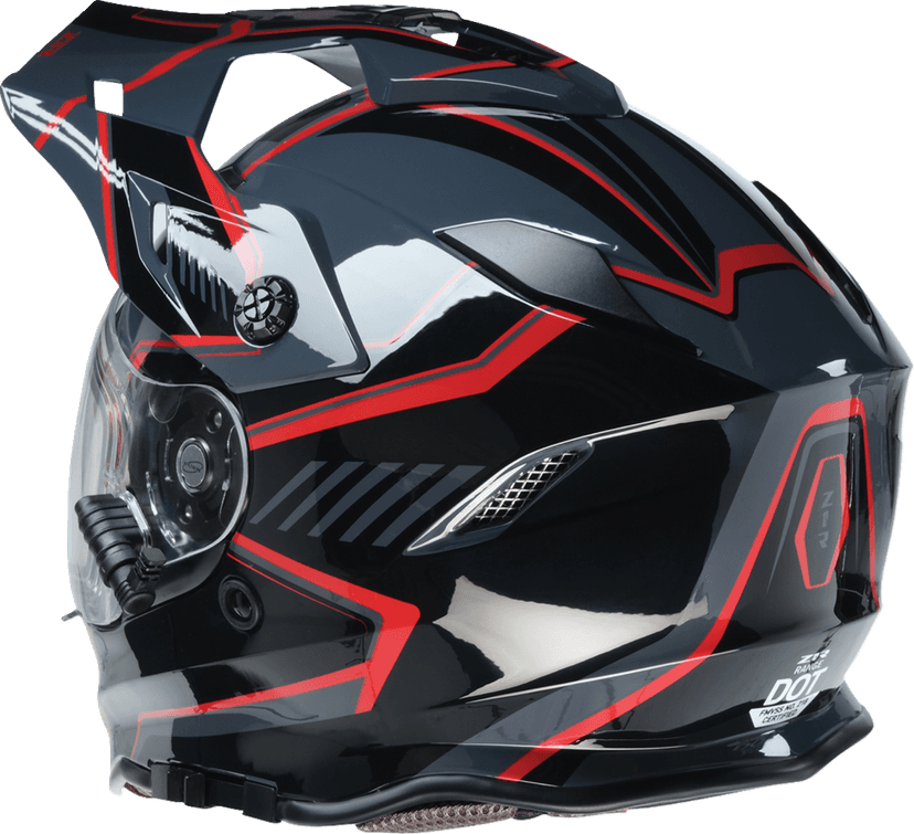 Z1R 0101-17231 Range 2.0 Snow Helmet - Rotor - Black/Red - Medium — image 6 of 8