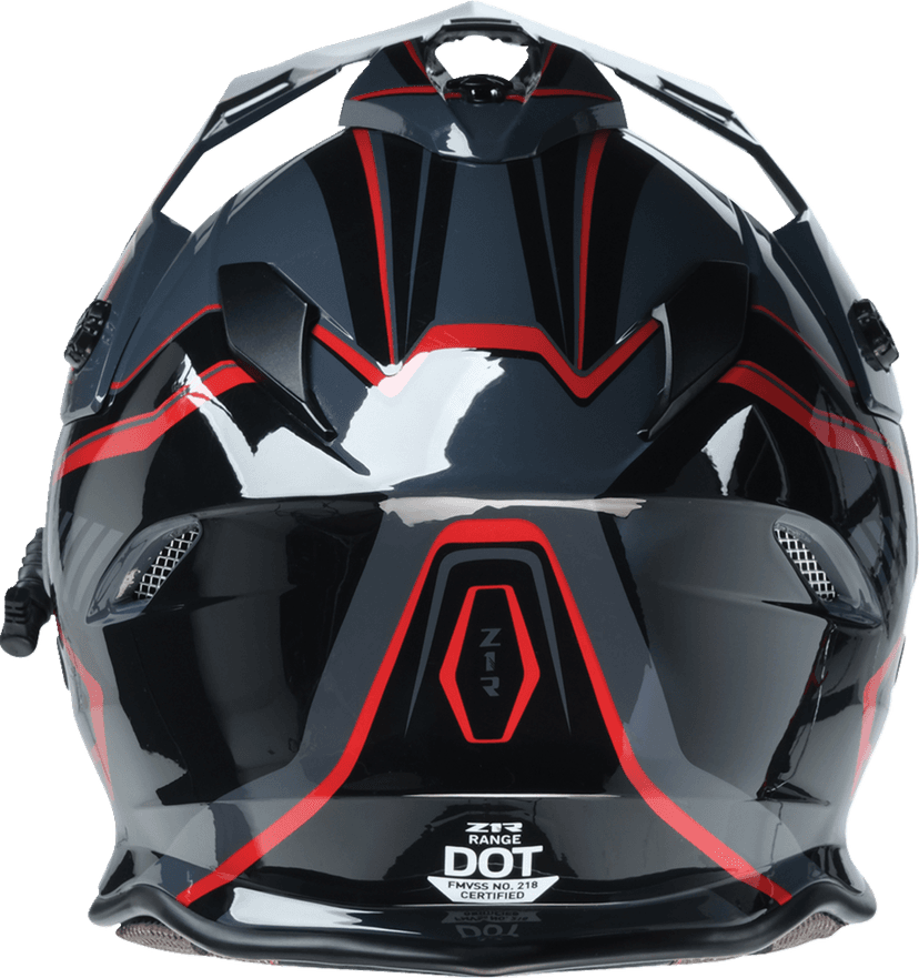Z1R 0101-17234 Range 2.0 Snow Helmet - Rotor - Black/Red - 2XL — image 3 of 8