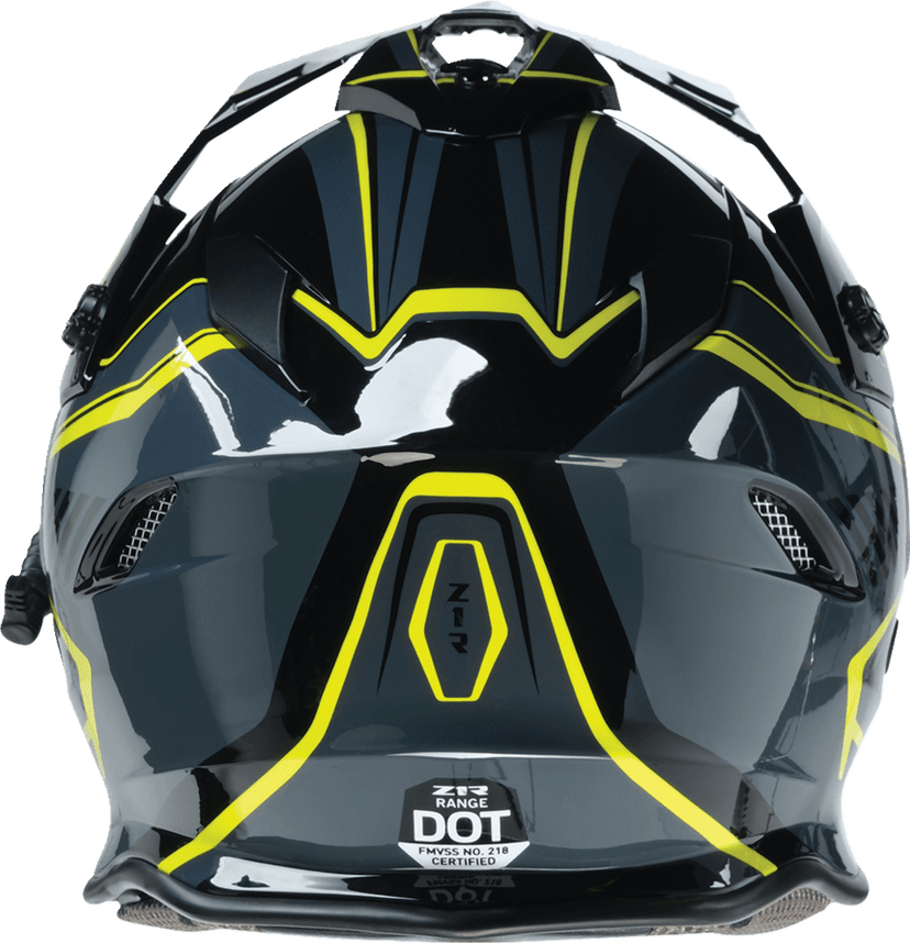 Z1R 0101-17243 Range 2.0 Snow Helmet - Rotor - Black/Hi-Viz - Medium — image 8 of 8