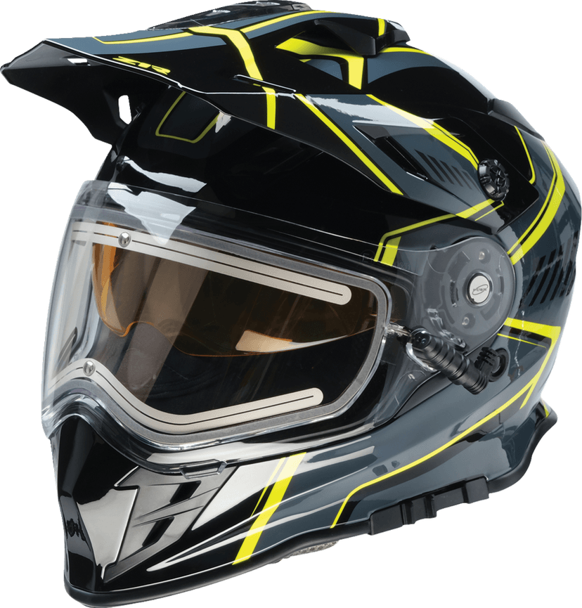 Z1R 0101-17244 Range 2.0 Snow Helmet - Rotor - Black/Hi-Viz - Large — image 6 of 8