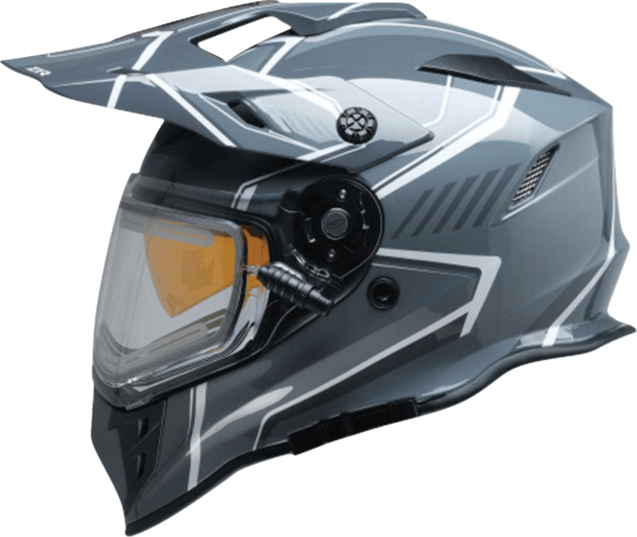 Z1R 0101-17247 Range 2.0 Snow Helmet - Rotor - Gray/White - XS