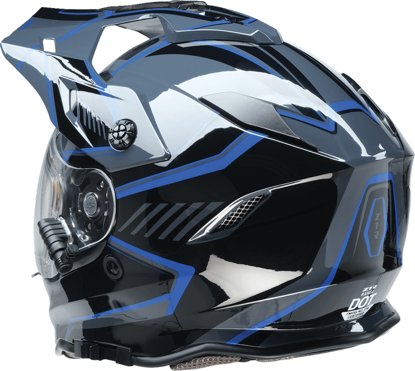 Z1R 0101-17254 Range 2.0 Snow Helmet - Rotor - Black/Blue - Small — image 6 of 8