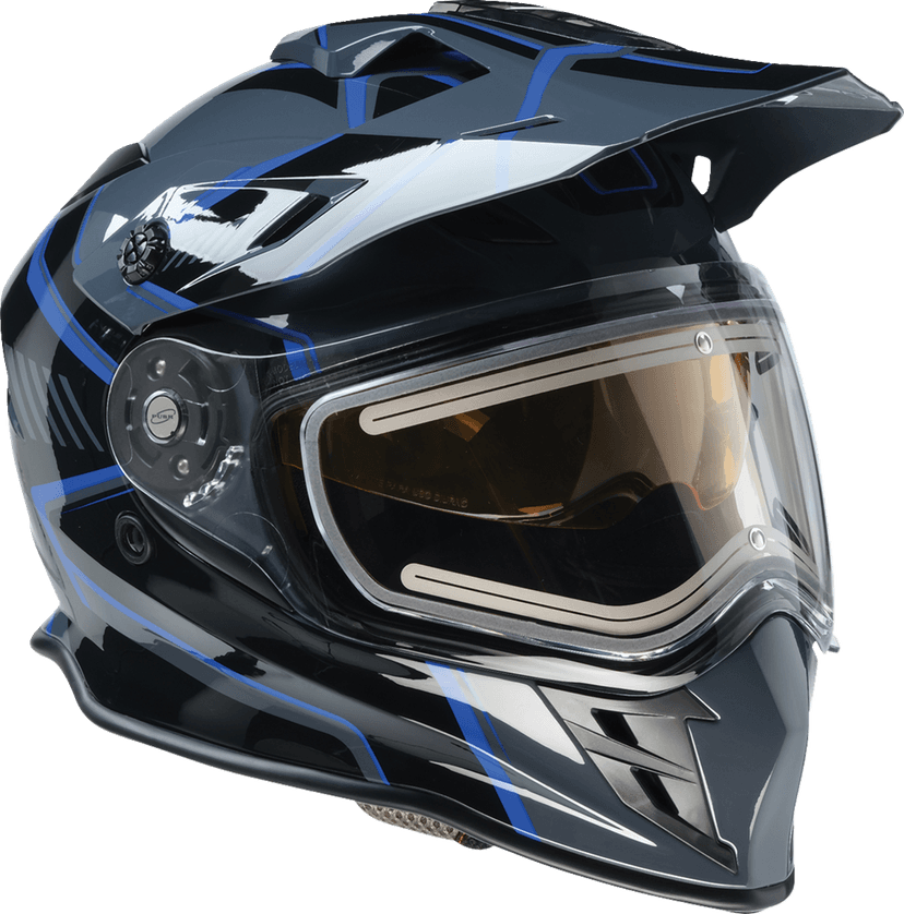 Z1R 0101-17254 Range 2.0 Snow Helmet - Rotor - Black/Blue - Small — image 7 of 8