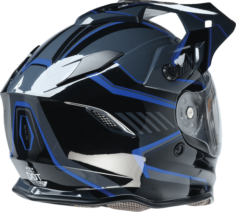 Z1R 0101-17258 Range 2.0 Snow Helmet - Rotor - Black/Blue - 2XL — image 3 of 8
