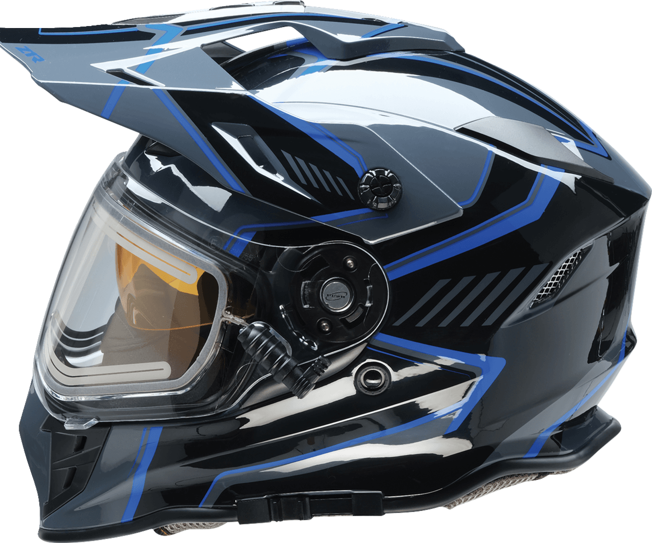 Z1R 0101-17258 Range 2.0 Snow Helmet - Rotor - Black/Blue - 2XL