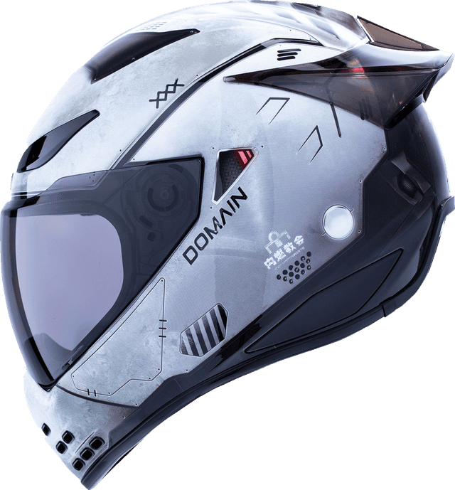 ICON 0101-17286 Domain™ Helmet - Future Proof - Gray - XS — image 2 of 2