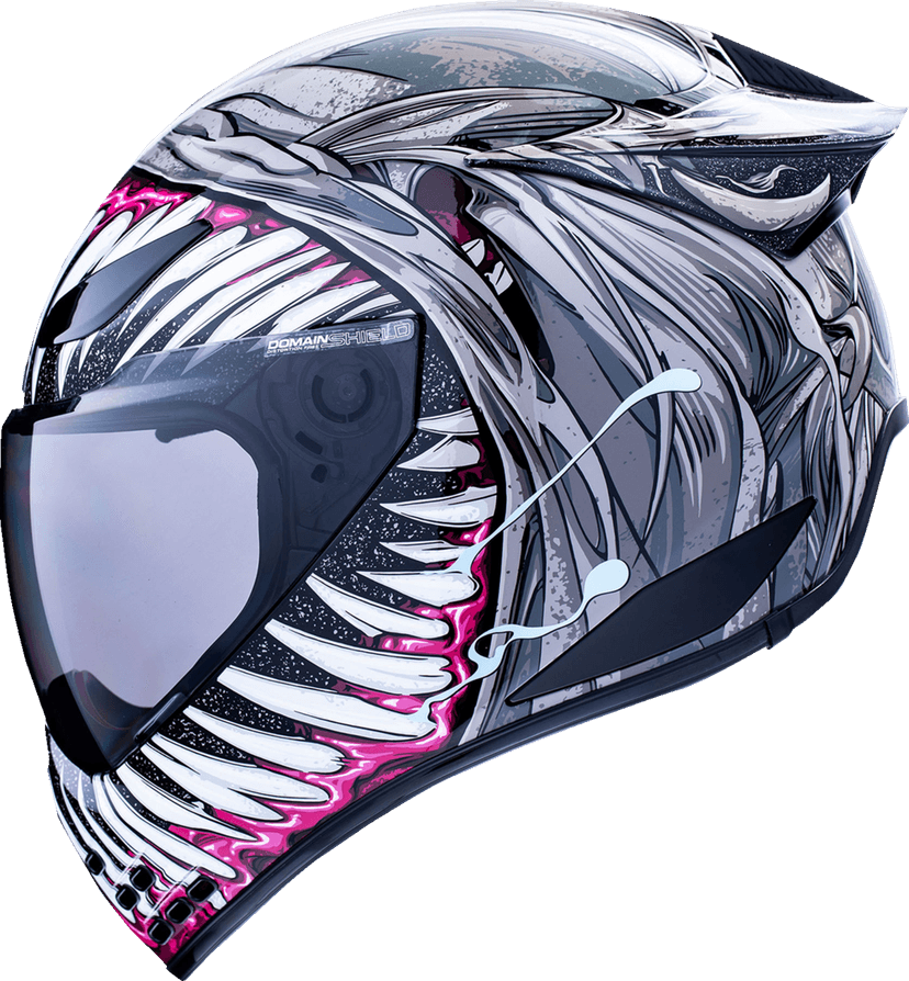 ICON 0101-17299 Domain™ Helmet - Grand Maw - Gray - 2XL — image 2 of 3