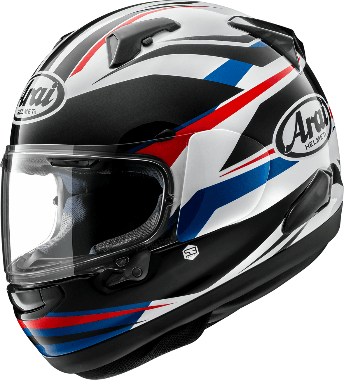 ARAI HELMETS 0101-17342 Quantum-X Helmet - Ray - White - Small