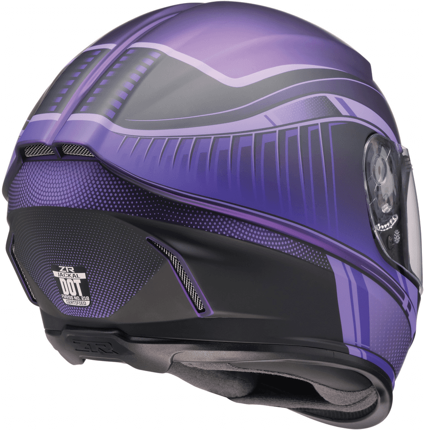 Z1R 0101-17353 Jackal Helmet - Dark Matter - Purple - XS — image 4 of 4