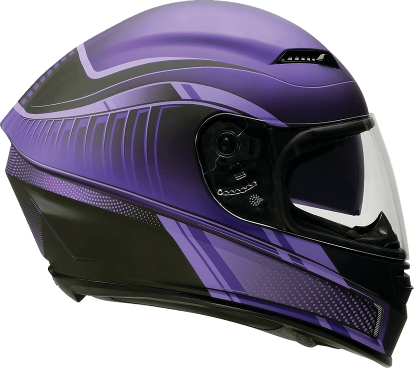 Z1R 0101-17354 Jackal Helmet - Dark Matter - Purple - Small — image 3 of 4
