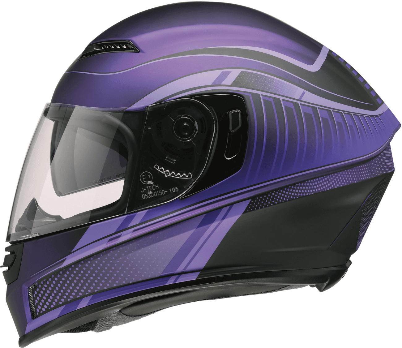 Z1R 0101-17358 Jackal Helmet - Dark Matter - Purple - 2XL