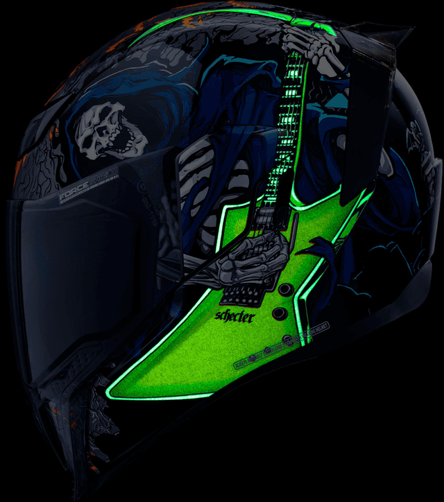 ICON 0101-17363 Airflite™ Helmet - Trick or Street 4 - Black - Large — image 4 of 4