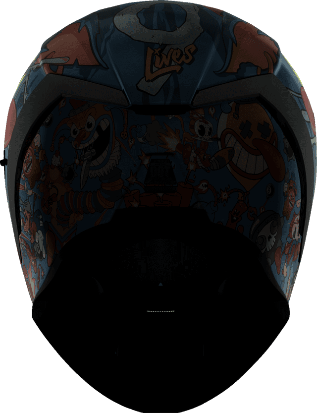 ICON 0101-17383 Airform™ Helmet - 9 Lives - MIPS® - Blue - XS — image 9 of 12