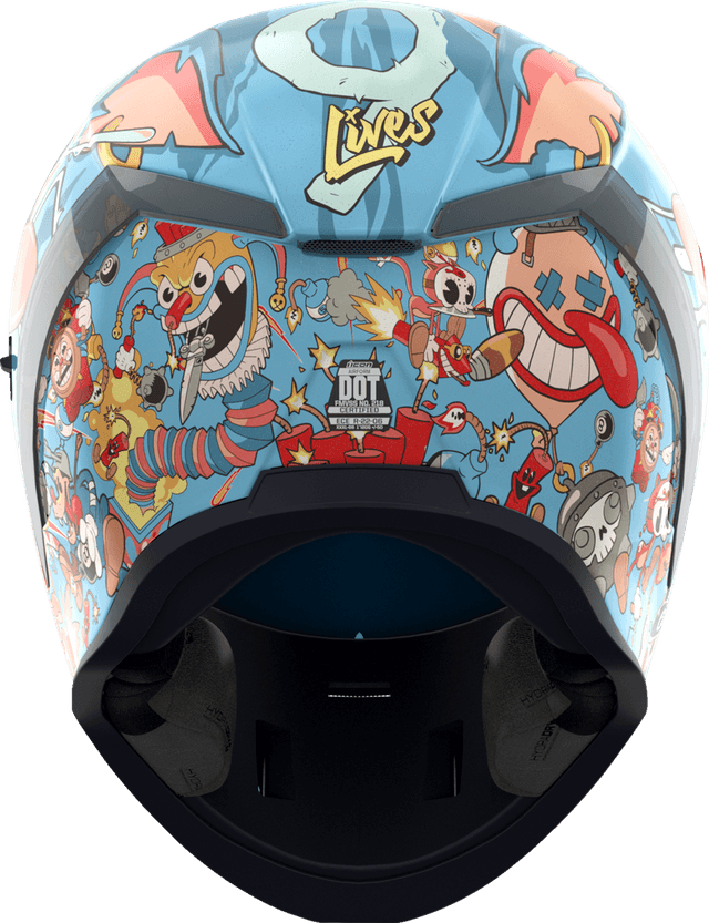 ICON 0101-17383 Airform™ Helmet - 9 Lives - MIPS® - Blue - XS — image 3 of 12