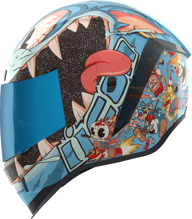 ICON 0101-17385 Airform™ Helmet - 9 Lives - MIPS® - Blue - Medium — image 2 of 12
