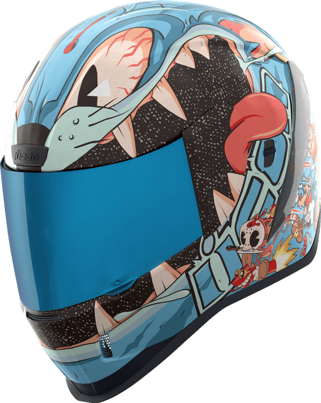 ICON 0101-17385 Airform™ Helmet - 9 Lives - MIPS® - Blue - Medium — image 1 of 12