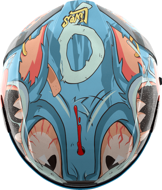 ICON 0101-17386 Airform™ Helmet - 9 Lives - MIPS® - Blue - Large — image 6 of 12