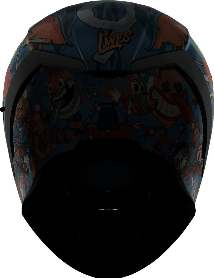 ICON 0101-17387 Airform™ Helmet - 9 Lives - MIPS® - Blue - XL — image 9 of 12