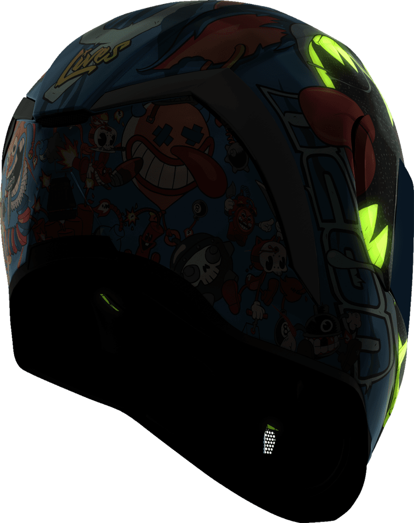 ICON 0101-17387 Airform™ Helmet - 9 Lives - MIPS® - Blue - XL — image 10 of 12