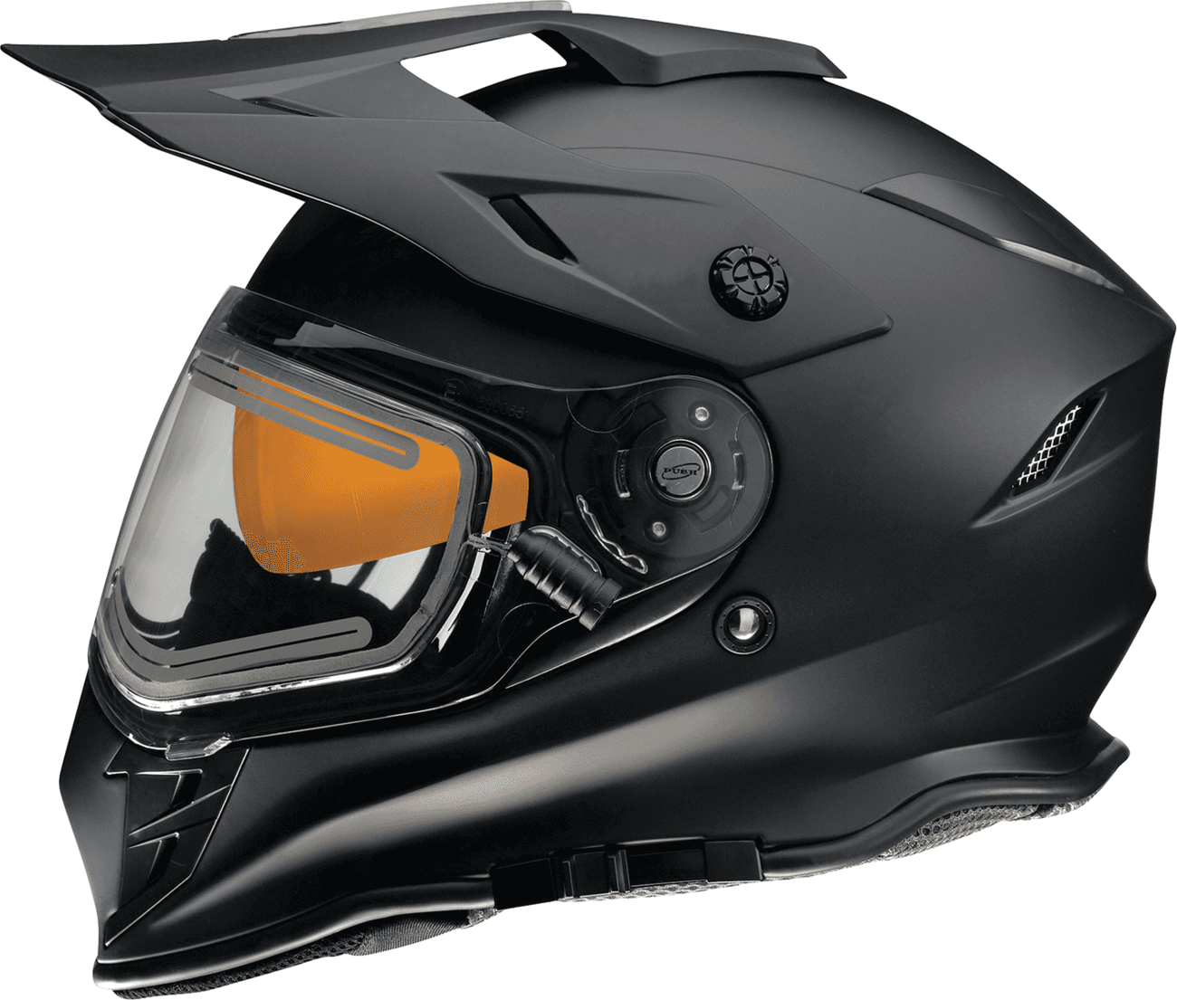 Z1R 0101-17405 Range 2.0 Snow Helmet - Electric - Dual Pane - Matte Black - Large