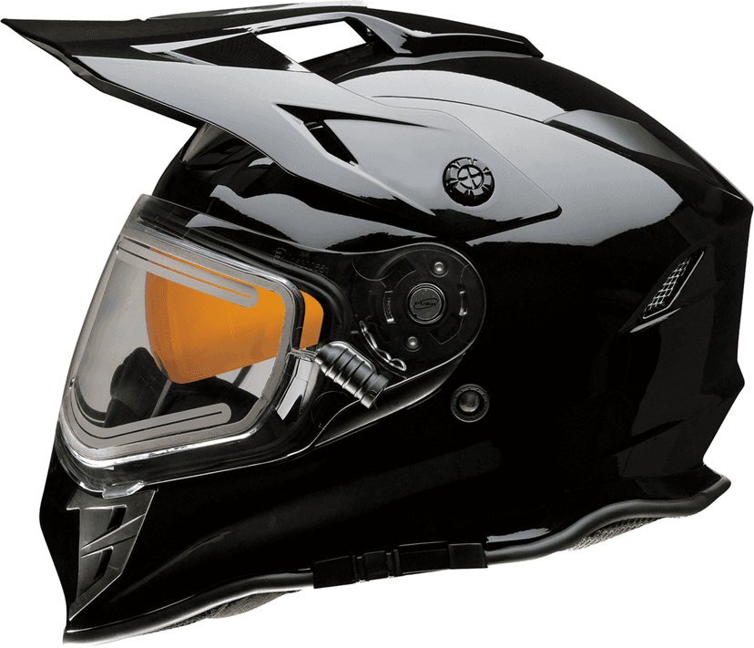 Z1R 0101-17413 Range 2.0 Snow Helmet - Electric - Dual Pane - Black - 2XL