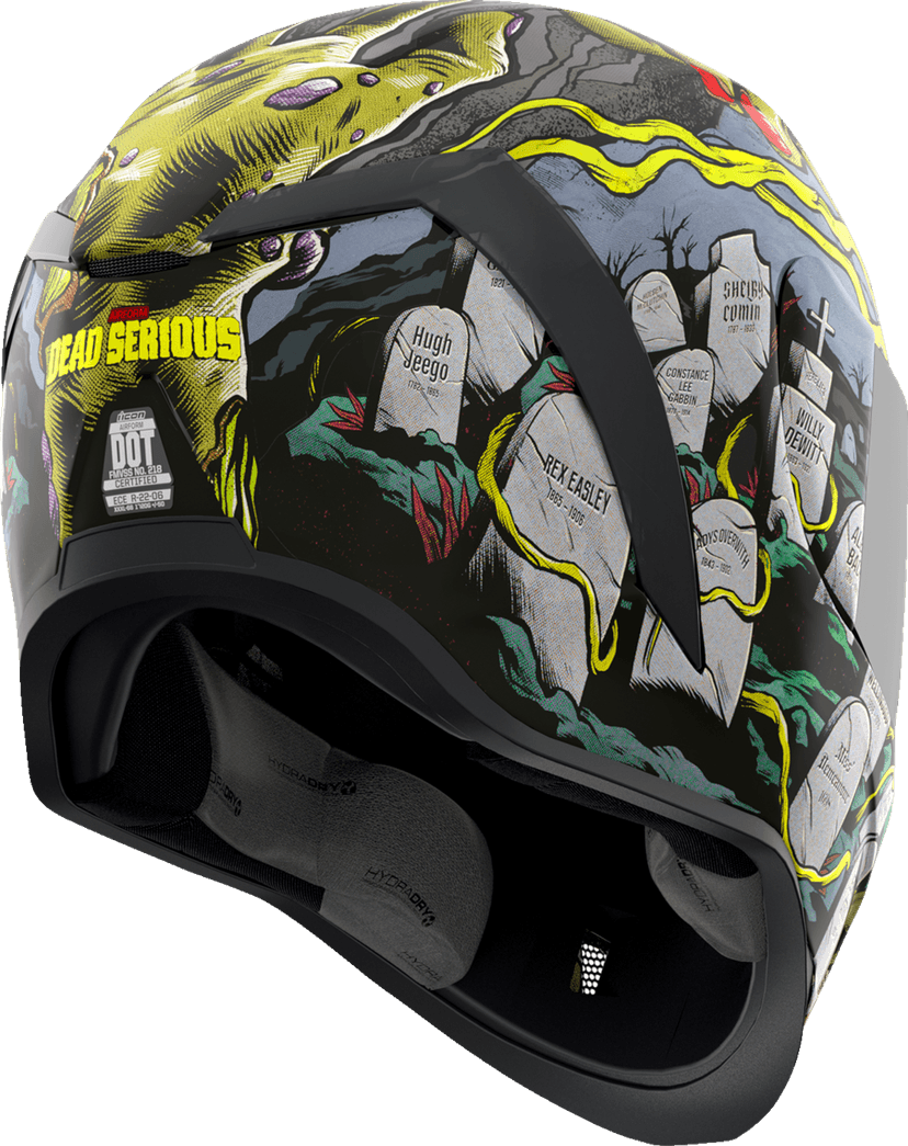 ICON 0101-17439 Airform™ Helmet - Dead Serious - MIPS® - Black - Small — image 4 of 12