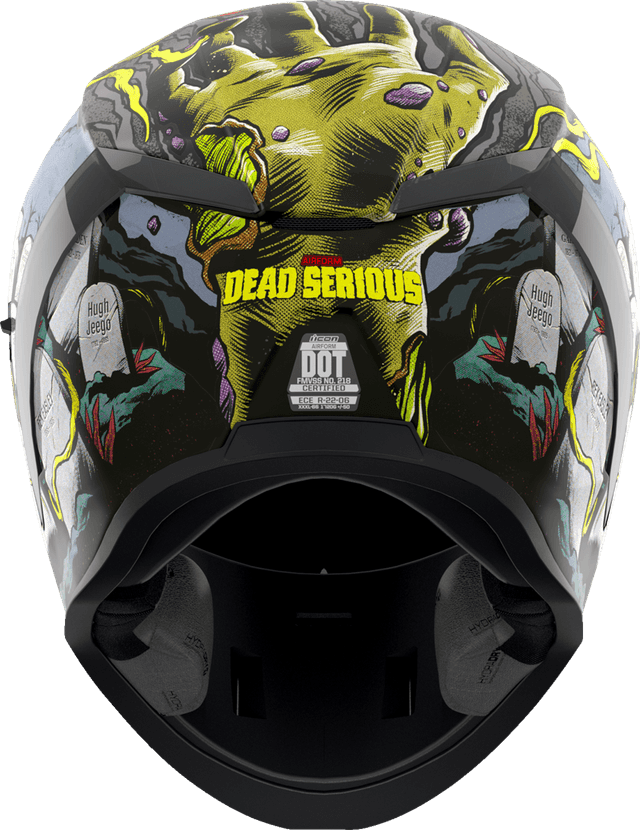 ICON 0101-17441 Airform™ Helmet - Dead Serious - MIPS® - Black - Large — image 3 of 12