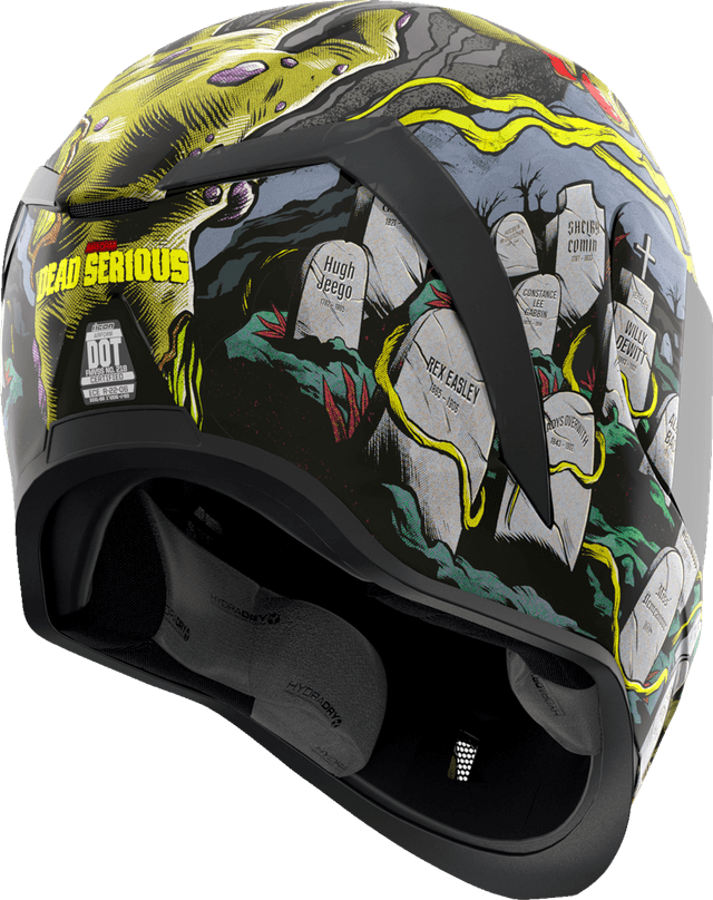 ICON 0101-17442 Airform™ Helmet - Dead Serious - MIPS® - Black - XL — image 4 of 12