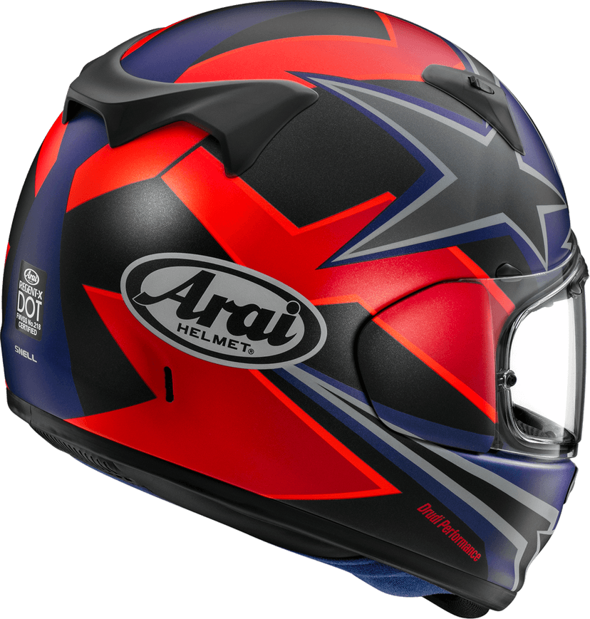 ARAI HELMETS 0101-17468 Regent-X Helmet - Stars & Stripes - Dark - 2XL — image 2 of 2