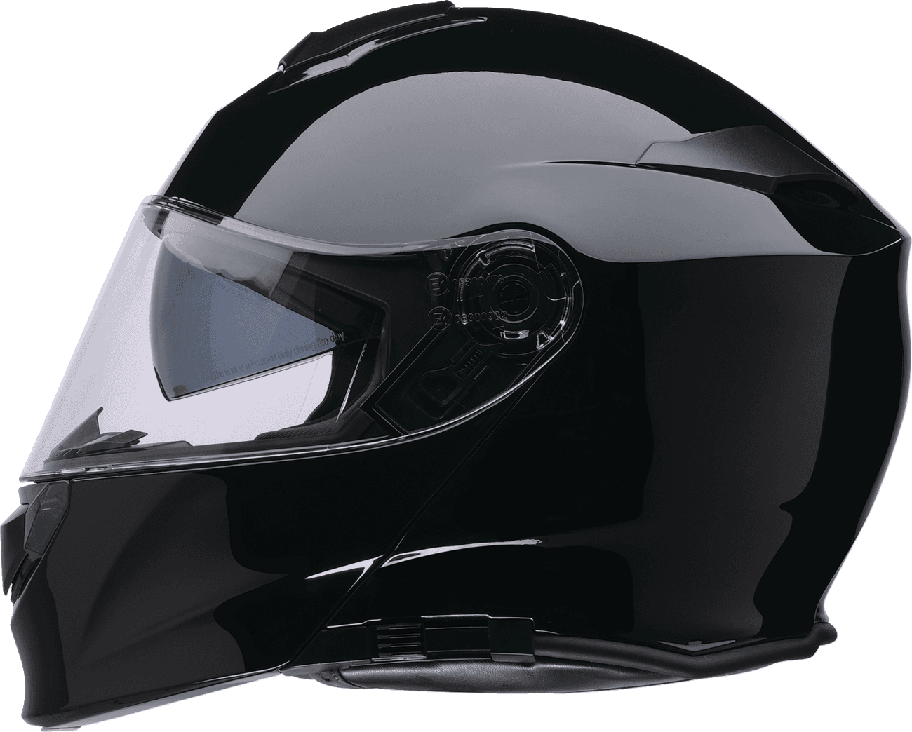 Z1R 0101-17484 Solaris 2.0 Modular Helmet - Solid - Black - 2XL