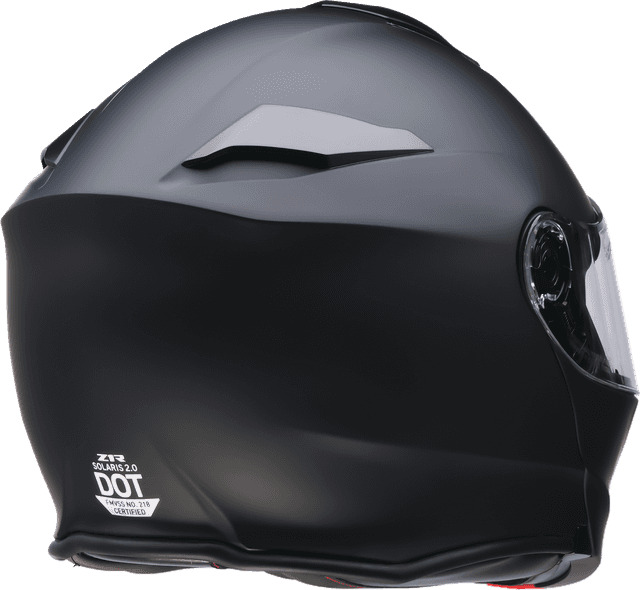 Z1R 0101-17488 Solaris 2.0 Modular Helmet - Solid - Flat Black - Small — image 4 of 4