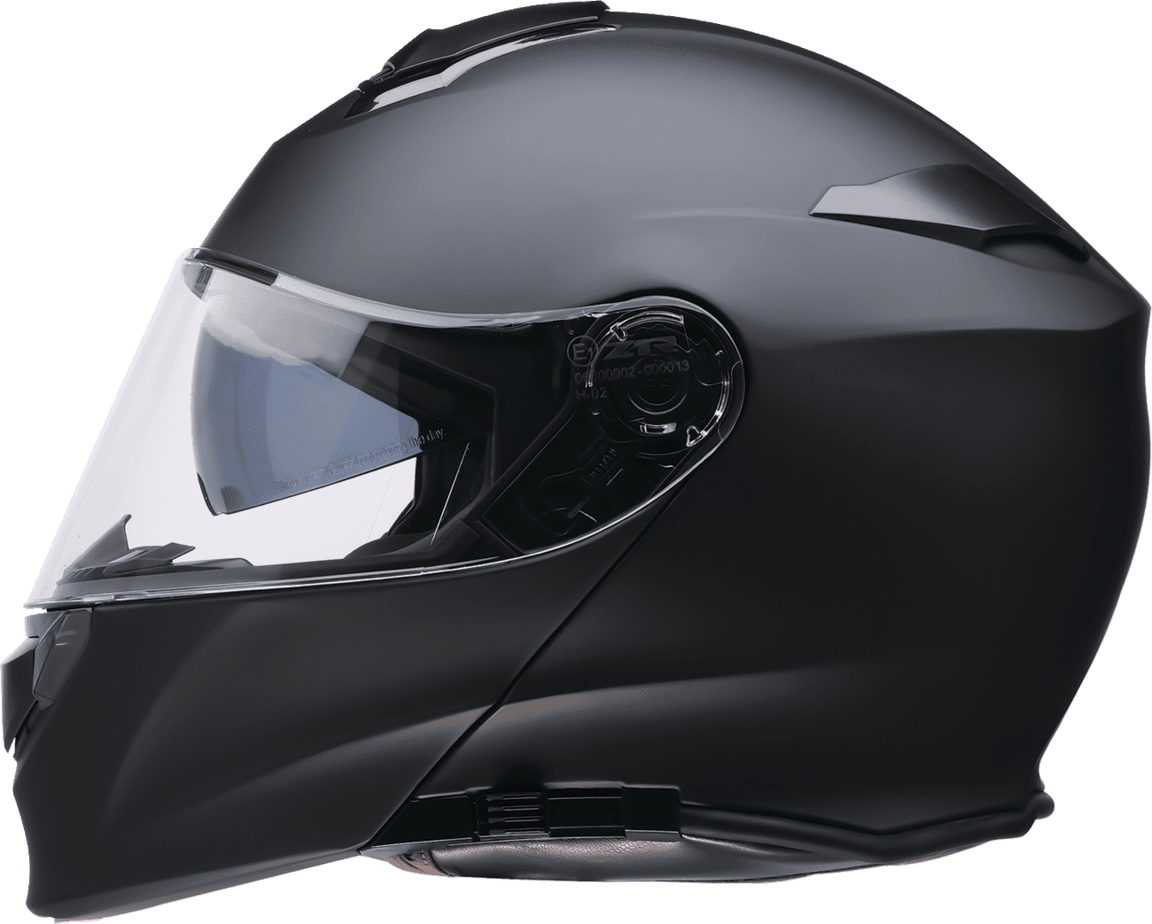 Z1R 0101-17500 Solaris 2.0 Modular Helmet - Solid - Flat Black - 3XL