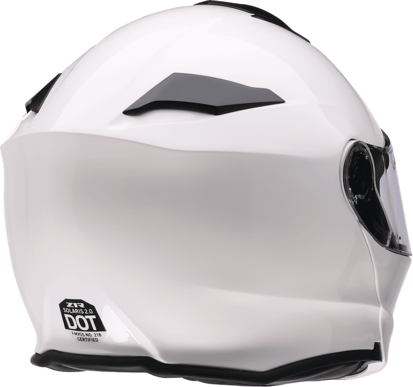 Z1R 0101-17502 Solaris 2.0 Modular Helmet - Solid - White - XS — image 4 of 4
