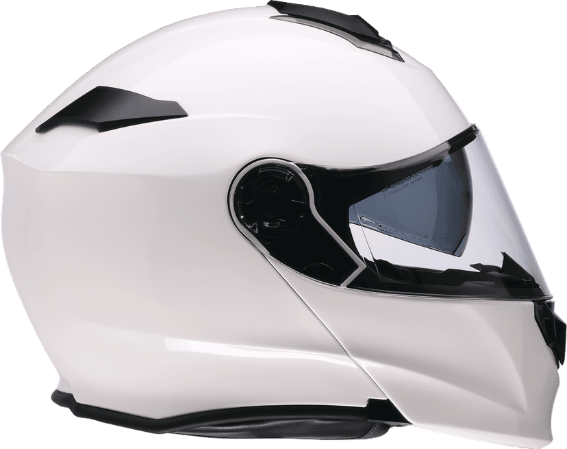 Z1R 0101-17505 Solaris 2.0 Modular Helmet - Solid - White - Large — image 3 of 4