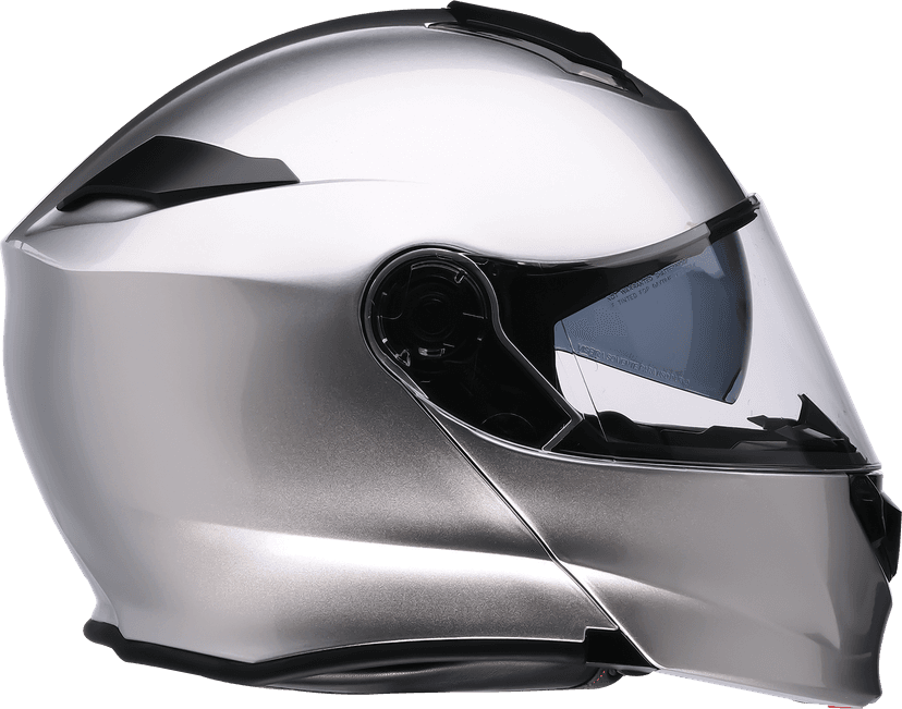 Z1R 0101-17513 Solaris 2.0 Modular Helmet - Solid - Silver - Large — image 3 of 4