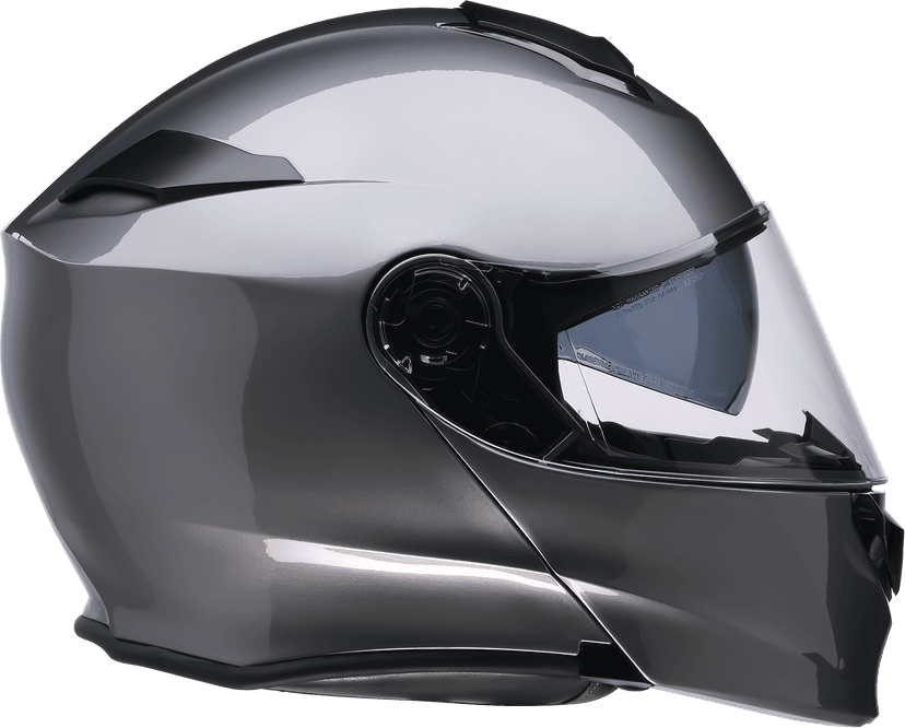 Z1R 0101-17518 Solaris 2.0 Modular Helmet - Solid - Dark Silver - XS — image 3 of 4