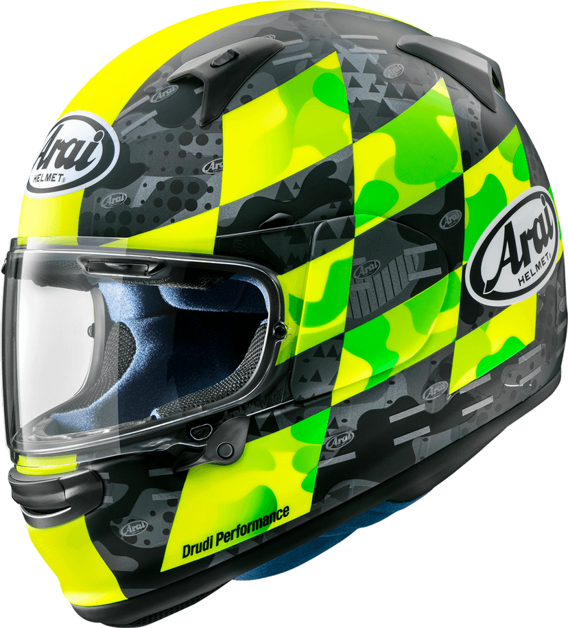 ARAI HELMETS 0101-17554 Regent-X Helmet - Patch - Yellow - Large — image 1 of 2